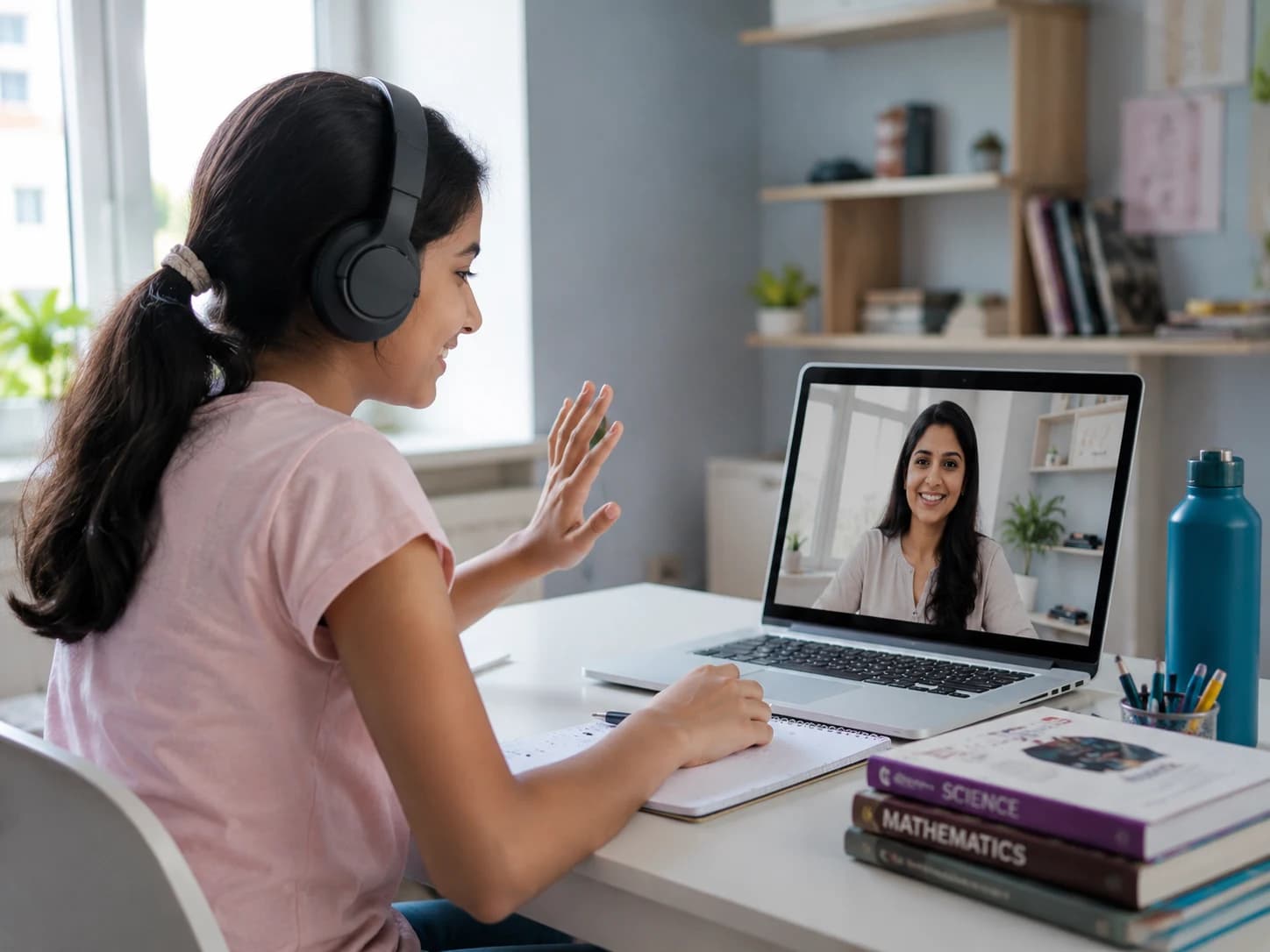 Online Classes - Student on laptop